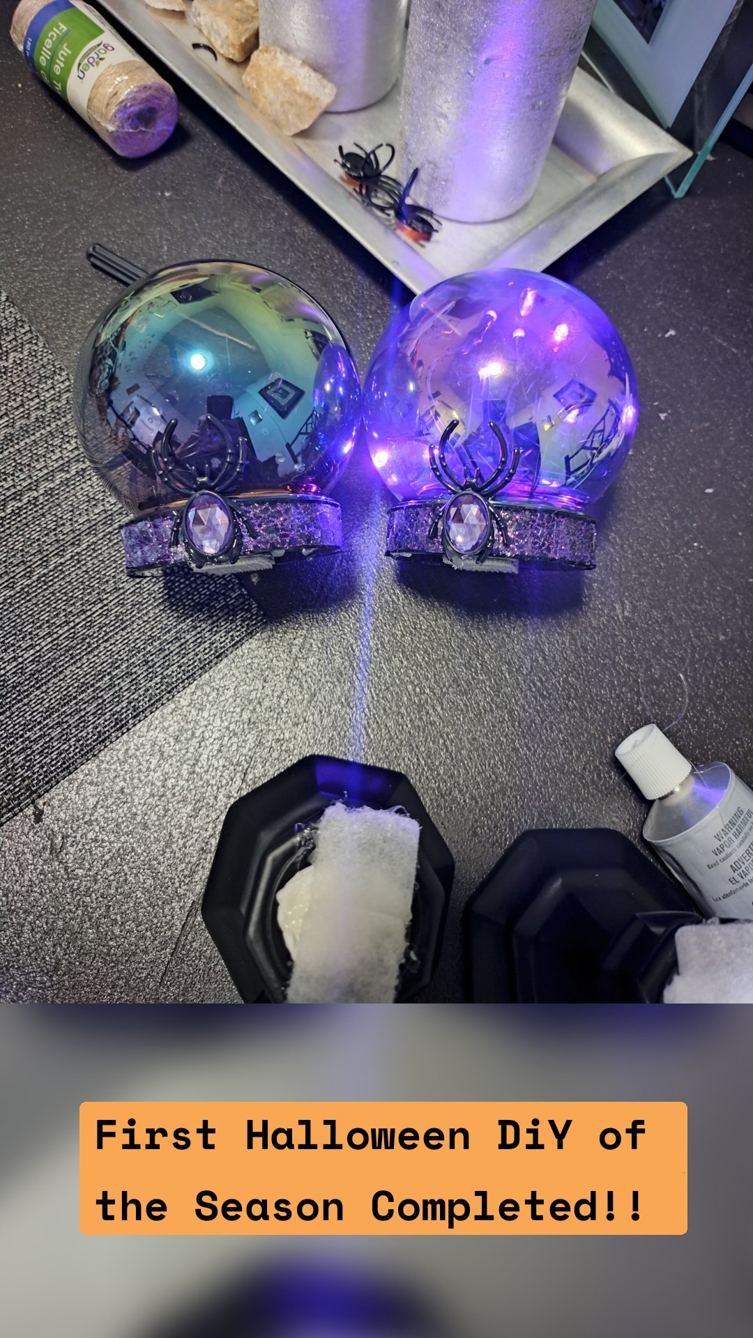 First Halloween DiY of the Season Completed!! 