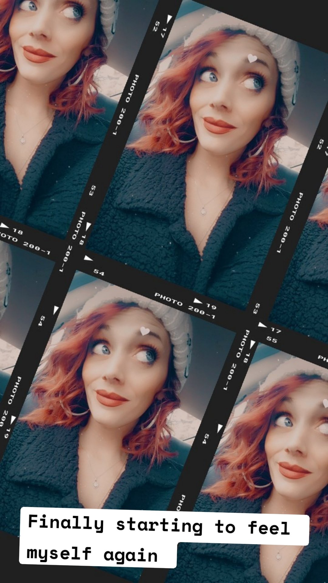 Finally starting to feel myself again 